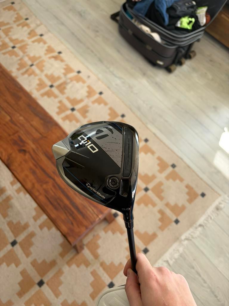 Taylormade QI10 Driver met Tensei blue 65 gram stiff shaft, Ophalen of Verzenden, Zo goed als nieuw, Club, Overige merken