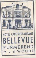 Bellevue Purmerend - M vd Woude, Ophalen of Verzenden