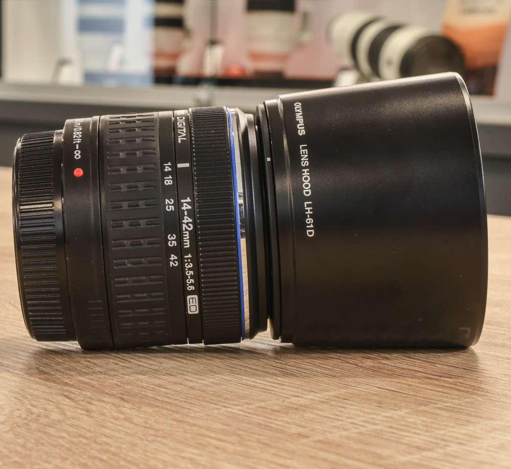 Olympus Zuiko 14-42mm  (Zwolle), Foto-Groep, Gebruikt, Luttekepoortstraat 26 3841 AX Harderwijk, Ophalen of Verzenden