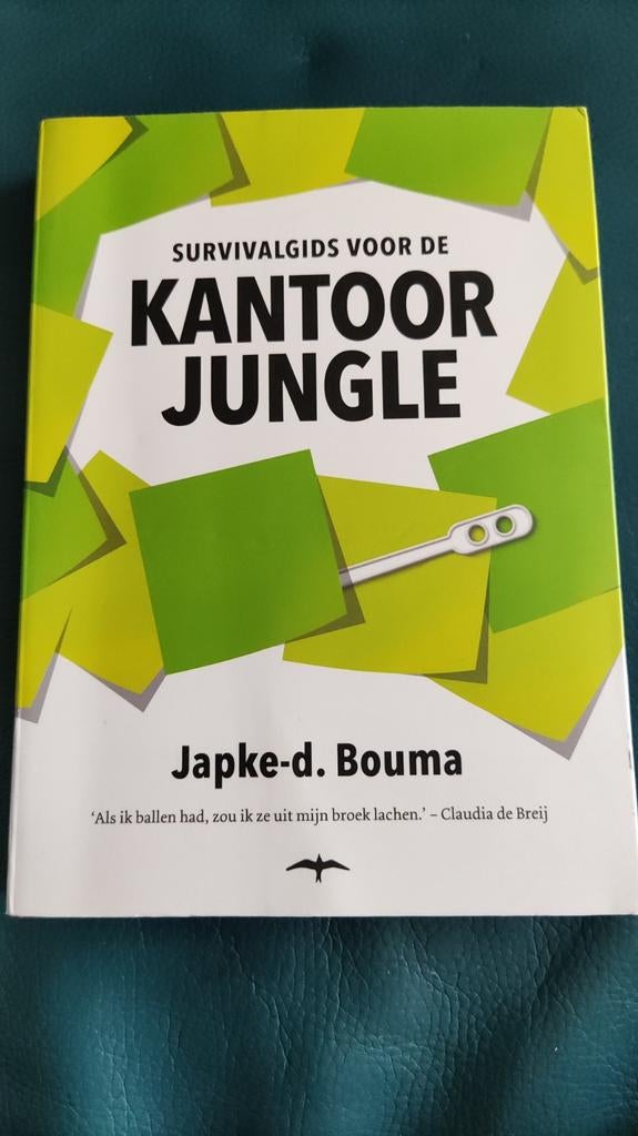 Survivalgids voor de Kantoor Jungle Japke-d Bouma, Ophalen of Verzenden, Zo goed als nieuw