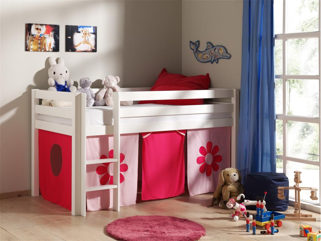 Pino halfhoogslaper - 90x200 - Wit, Niet ingevuld, Niet ingevuld, Niet ingevuld