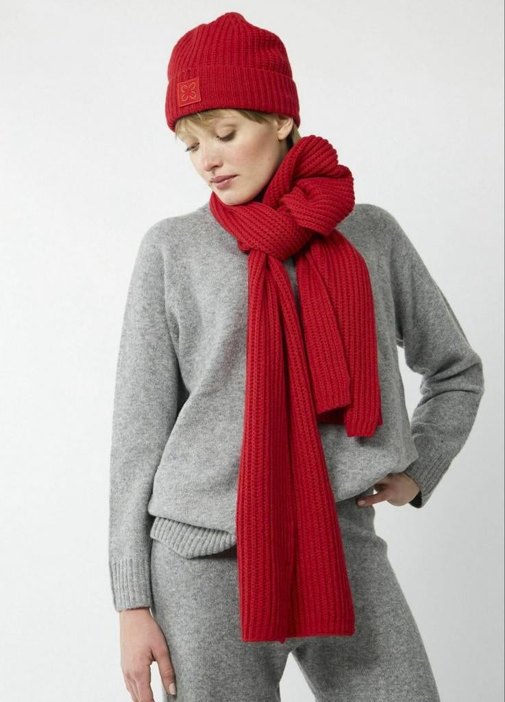 Codello - Rode Winterset: Muts & Sjaal | Nieuw met kaartje, Kleding | Dames, Mutsen, Sjaals en Handschoenen, Ophalen of Verzenden