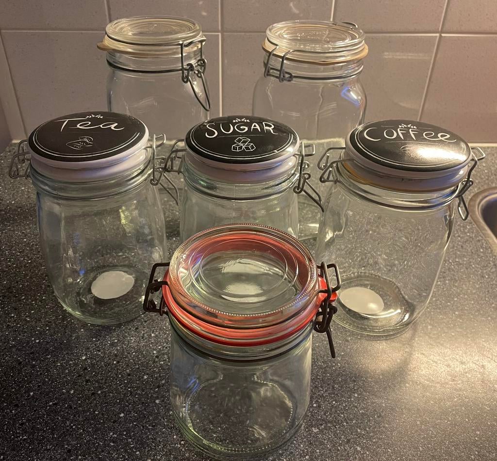 Weckpotten, Huis en Inrichting, Keuken | Potten en Pannen, Ophalen, Zo goed als nieuw, Glas, Pot, Bus of Blik