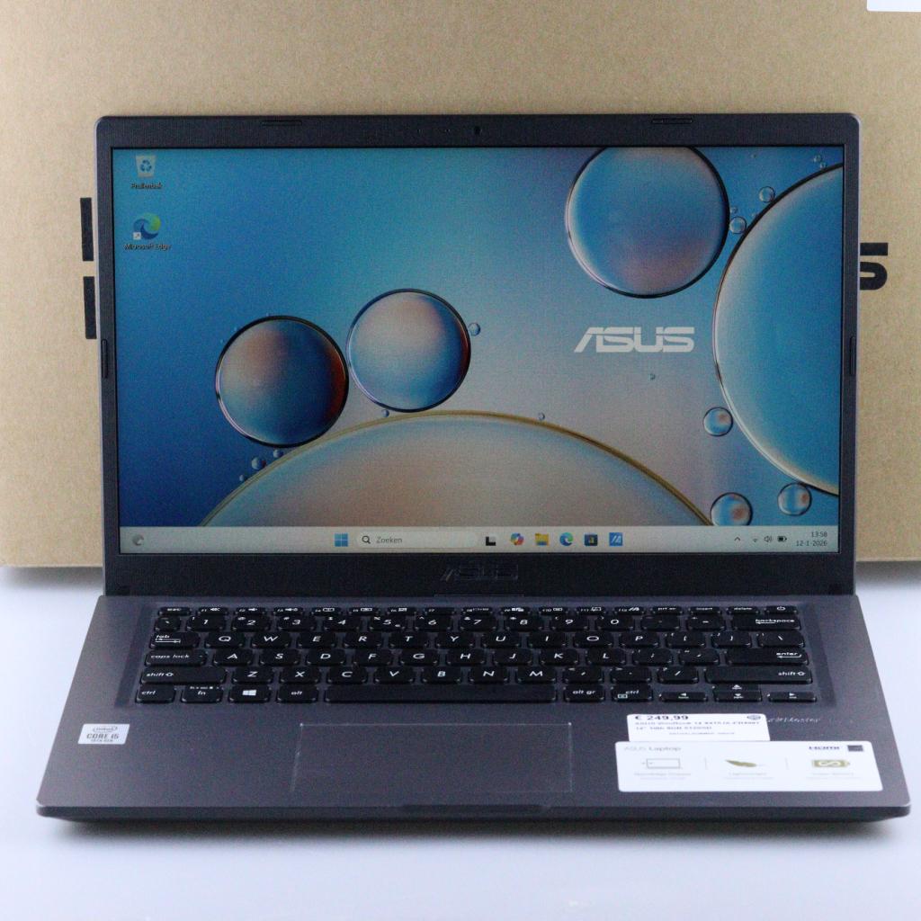 ASUS VivoBook 14 X415JA-EB498T 14" 10th 8GB 512SSD, Asus, Zo goed als nieuw, Support@asus.com, No. 15, Li-Te Road, Beitou District
Taipei 112
Taiwan