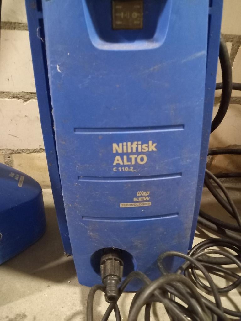 Nilfisk Alto C 110.2 Hogedrukreiniger, Tuin en Terras, Ophalen of Verzenden, Gebruikt, Elektrisch, Nilfisk Alto