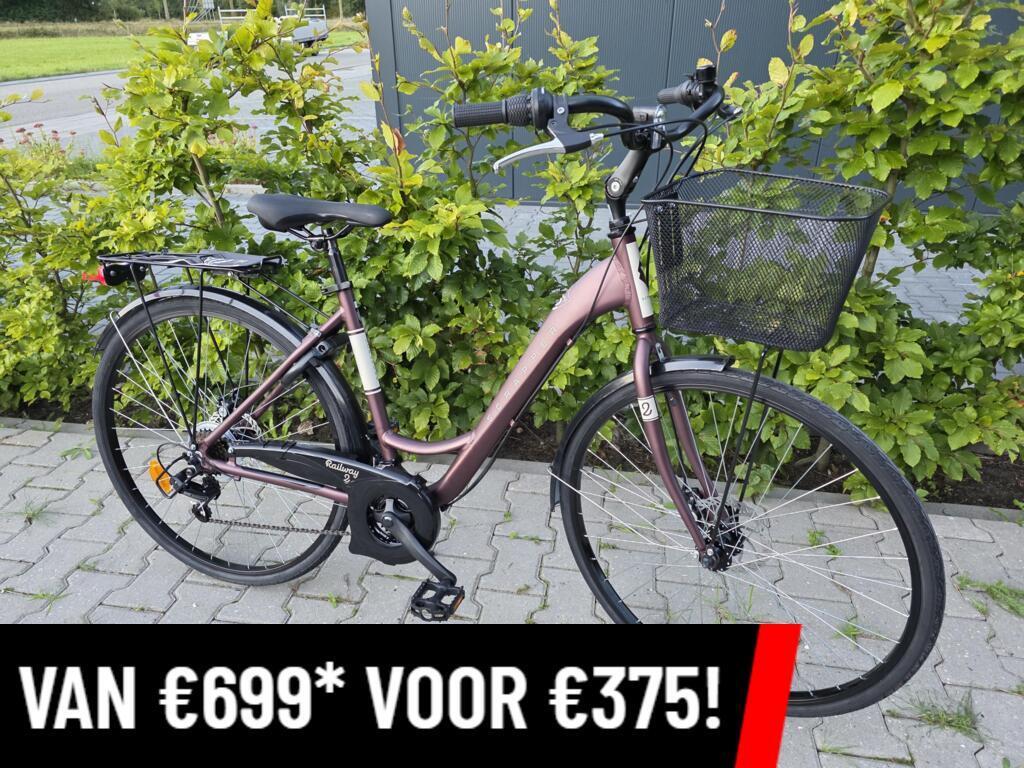 NIEUWW! Scrapper Railway 2 damesfiets met schijfremmen! 18SP, Groupe GO Sport, Info@go-sport.com, Nieuw, Ophalen of Verzenden