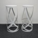 Cappellini Ribbon Barkruk  RI_1LL  Design barkruk | Wit, Huis en Inrichting, Gebruikt, -, -, 60 tot 90 cm