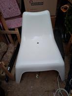 Design Plastic Tuin Ligstoel - Comfortabel en Duurzaam, Tuin en Terras, Ligbedden, Ophalen, Gebruikt, Plastic