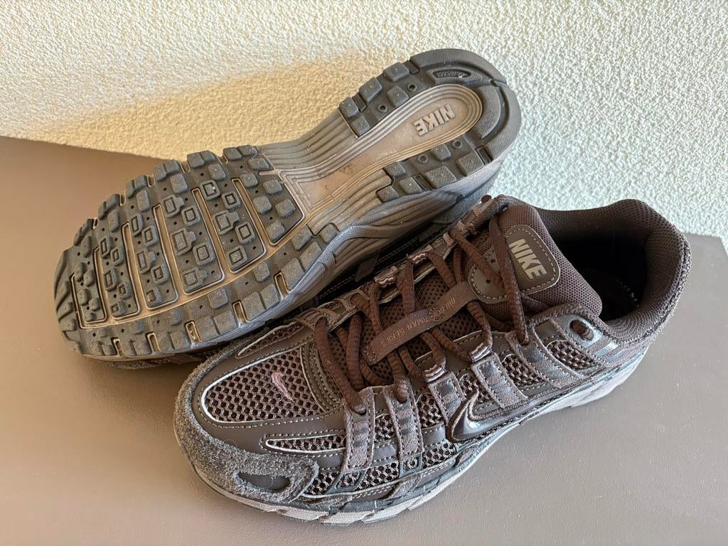 Nike P6000 Bruin, Verzenden, Gedragen, Bruin, Sneakers of Gympen