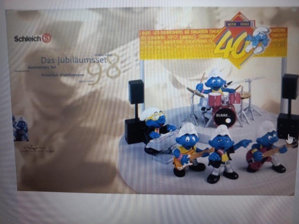 Das jubileum set 40 jaar., Verzamelen, Smurfen, Verzenden