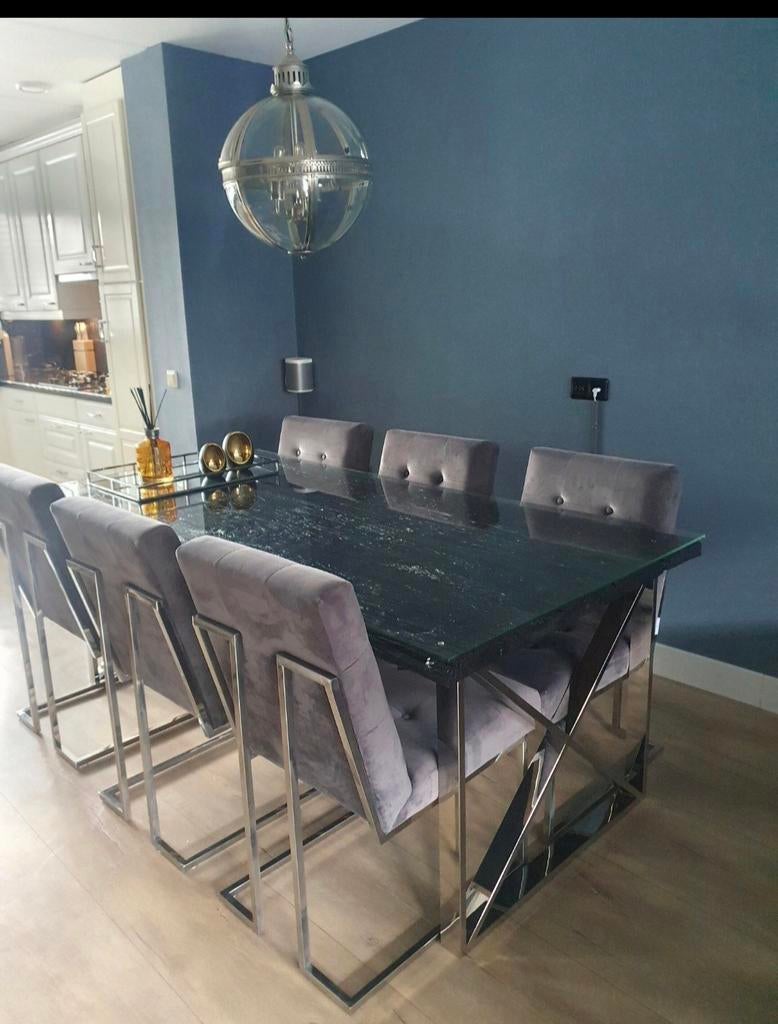 Richmond eetkamer stoelen origineel 6 stuks, Ophalen, Vijf, Zes of meer stoelen