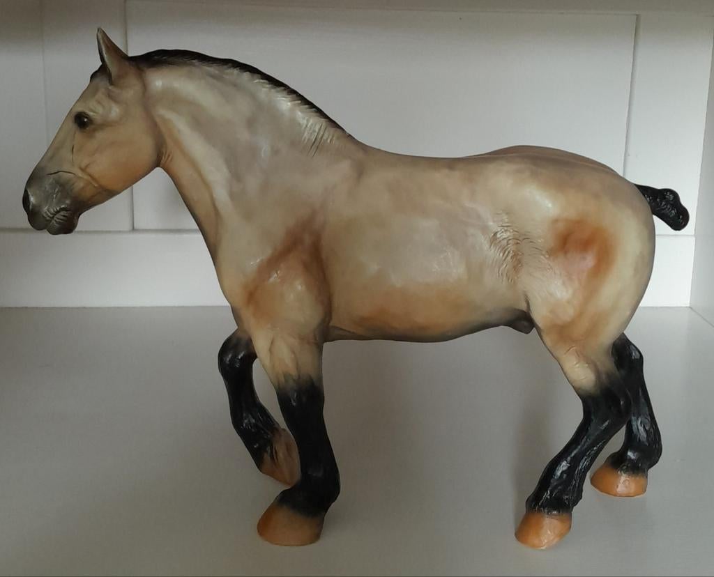 Breyer Belgian Brabant 837 (retired), Ophalen of Verzenden, Zo goed als nieuw, Paard, Beeldje of Figuurtje