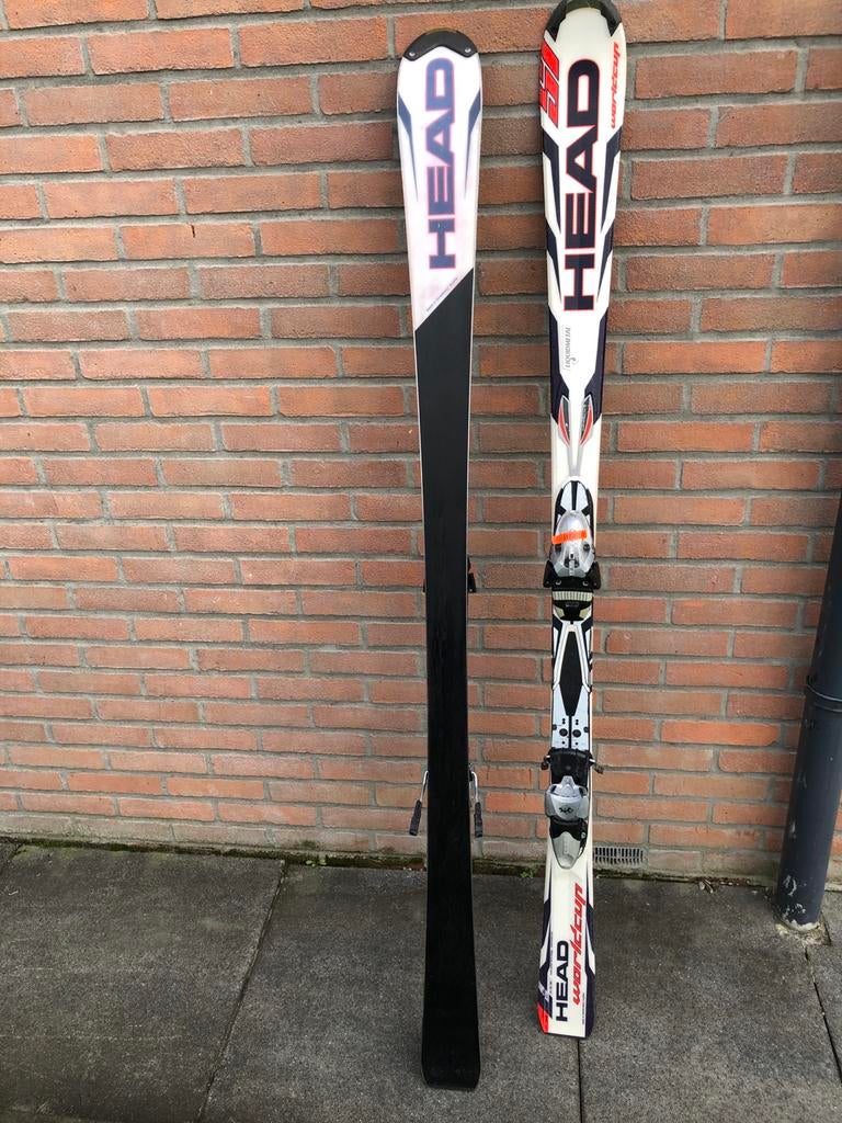 Ski Head binding kapot - decoratie, Ophalen, 160 tot 180 cm, Gebruikt, Carve