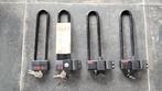 Fietssloten.Gehard staal . 4 stuks., Fietsen en Brommers, Fietsaccessoires | Fietssloten, Ophalen