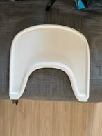 Stokke Tripp Trapp Tray - Wit eetblad voor kinderstoel, Ophalen of Verzenden, Zo goed als nieuw, Overige typen, Afneembaar eetblad