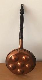 Koperen poffertjespan, Ophalen