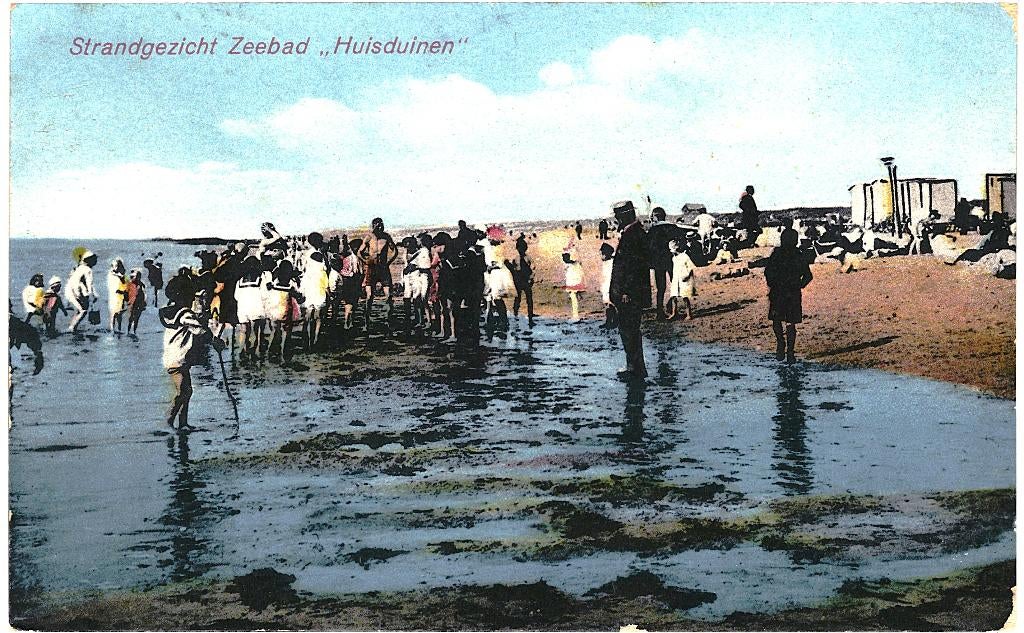 700731 Huisduinen NH 1926 Zeebad Gelopen met postzegel, Verzamelen, Ophalen of Verzenden, 1920 tot 1940, Gelopen, Noord-Holland