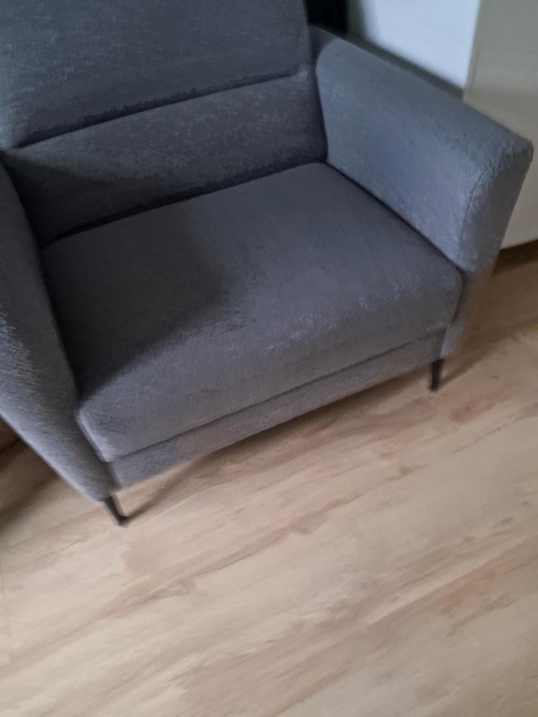 Fauteuil loveseat, Eenpersoons, 75 tot 100 cm, Ophalen of Verzenden, Zo goed als nieuw