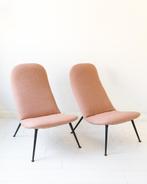 Vintage lounge stoelen, Huis en Inrichting, Stoelen, Ophalen, Gebruikt, Twee, Overige kleuren