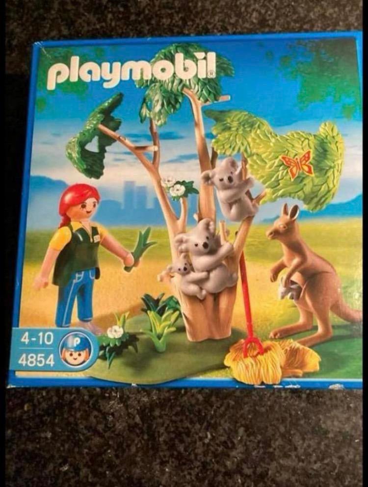 NIEUW!! Playmobil 4854 koala met kangoeroe, Ophalen of Verzenden, Nieuw, Complete set