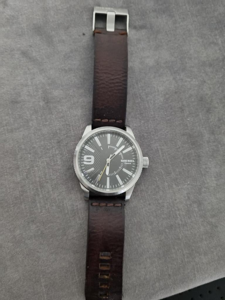Herenhorloge diesel, Ophalen, Gebruikt, Leer, Overige merken