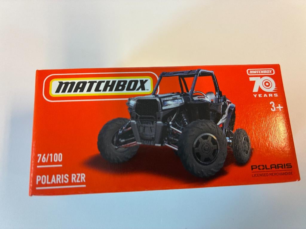 89804: Polaris RZR - Matchbox, Nieuw, Ophalen of Verzenden, Gondel 1, 1186MJ Amstelveen, Service.nl@mattel.com