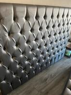 Chesterfield Op maat gemaakte wandpaneel, Ophalen of Verzenden, Zo goed als nieuw, Tweepersoons, 160 cm