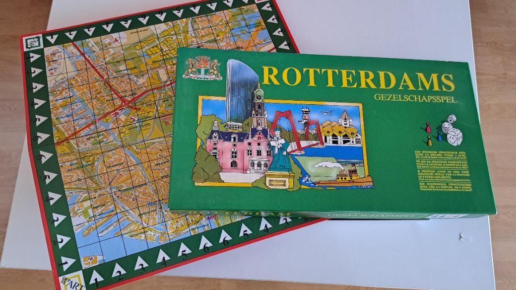 Rotterdam gezelschapspel, Drie of vier spelers, Ophalen of Verzenden, Zo goed als nieuw, Onbekend