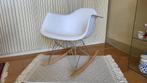 Vitra Eames rar Design schommelstoel - Wit Chroom, Ophalen, Hout, Wit, Design Trendy