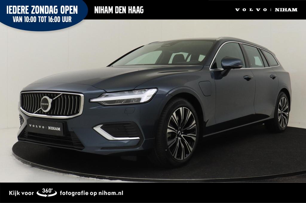 Volvo V60 T8 PLUG-IN HYBRID AWD PLUS PERFORMANCE ED. BRIGHT, Auto's, Automaat, 12 maanden, Euro 6, 4 cilinders