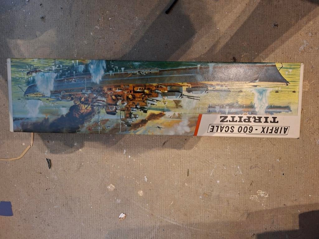 Airfix Tirpitz 600 Scale Model Warship - Verzendkosten Koper, Ophalen of Verzenden, Nieuw, Airfix