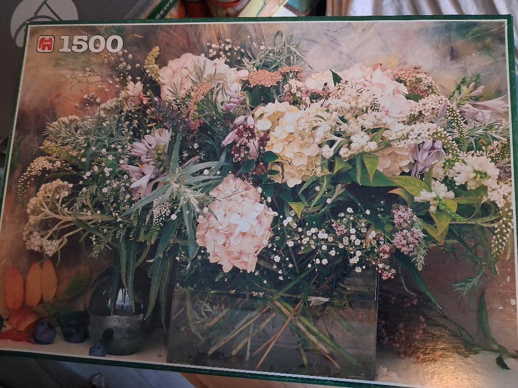 Legpuzzel 1500 stukjes, Ophalen, 500 t/m 1500 stukjes, Zo goed als nieuw, Legpuzzel