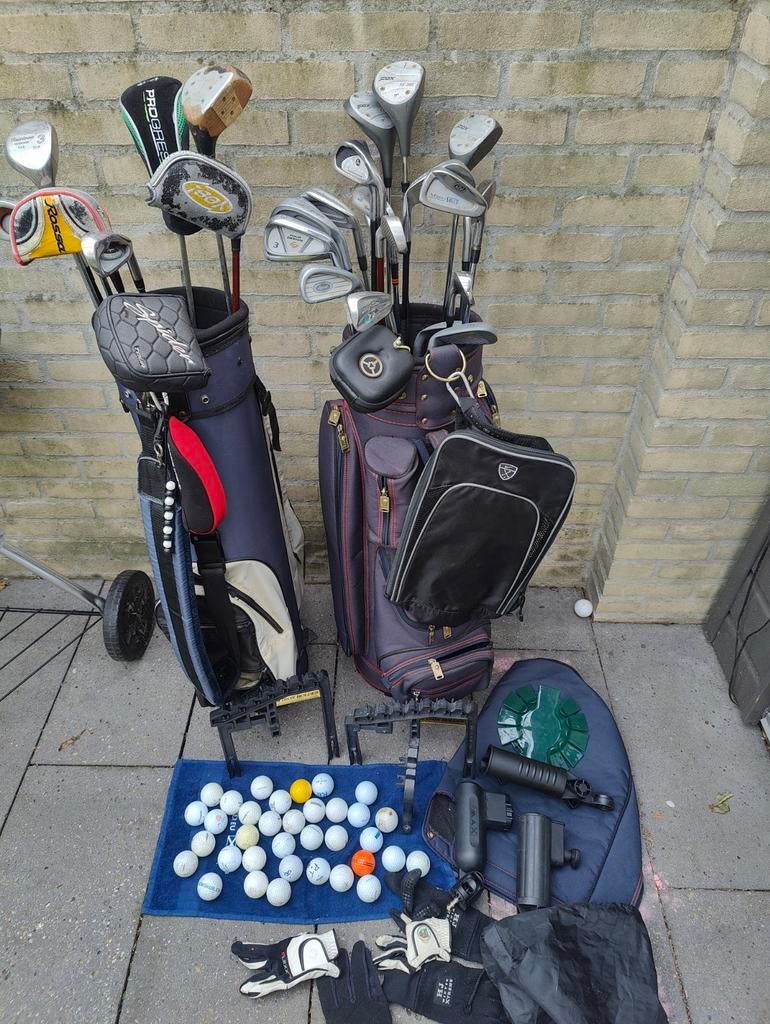 Golf / golfballen/ golftas/ golfhandschoen, Sport en Fitness, Golf, Ophalen of Verzenden, Zo goed als nieuw, Set, Overige merken