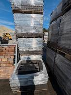 RESTPARTIJ ruim 44m2 nieuw gebakken waaltjes zwart !!!, Keramiek, Klinkers, Nieuw, DeStenenMan