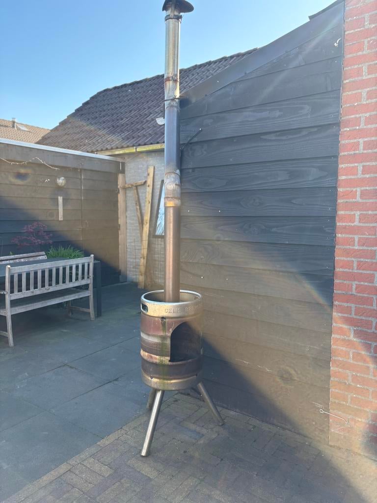 Houtkachel, Ophalen, Gebruikt, Houtkachel, Vrijstaand