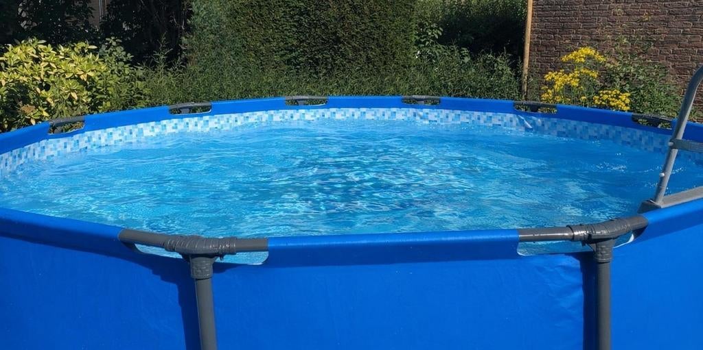 Zwembad Bestway Steel Pro Max, Tuin en Terras, Ophalen, Gebruikt, 80 tot 120 cm, Rond