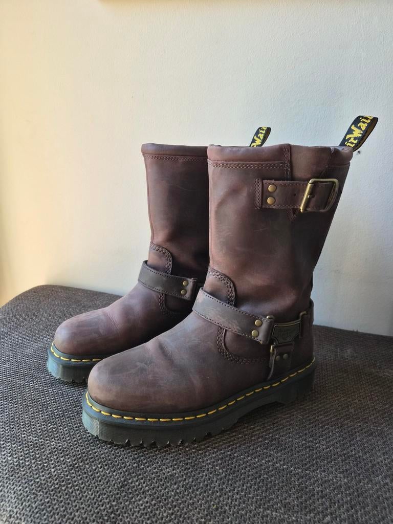 Dr Martens boots maat 39 z.g.a.n, Kleding | Dames, Schoenen, Bruin, Lage of Enkellaarzen, Ophalen of Verzenden, Dr. Martens