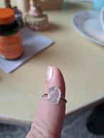 Malagazy maansteen echt zilver verstelbaar, Sieraden, Tassen en Uiterlijk, Ringen, Ophalen of Verzenden, Zo goed als nieuw, 17 tot 18