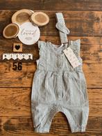 Baby girl terstal tuinbroekje jumpsuit met haarband maat 56, Ophalen of Verzenden, Nieuw, Meisje, Pakje