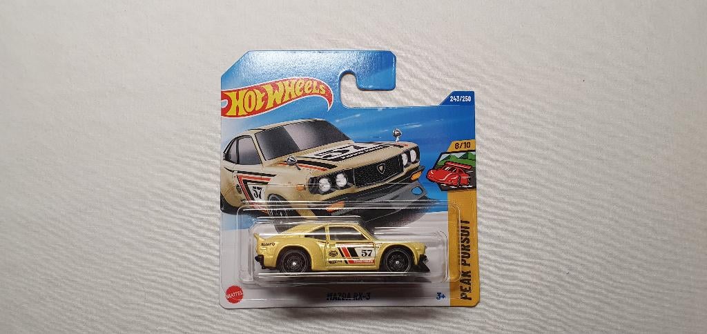 Hot wheels Mazda RX-3 yellow #57, Ophalen of Verzenden, Nieuw, Auto