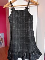 Jurk H&M maat 134 zwart witte streep, Meisje, H&M, Ophalen of Verzenden, Zo goed als nieuw