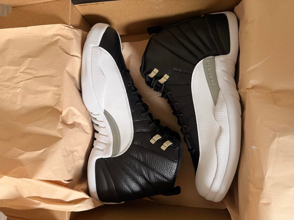 Air Jordan 12 Retro - Nieuw in doos - Maat 49.5, Ophalen, Nieuw, Zwart, Sneakers of Gympen