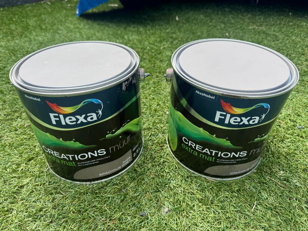 Flexa Muurverf extra matt 3,5 liter 3026, Ophalen, Zo goed als nieuw