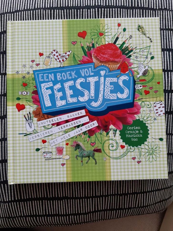 Een boek vol feestjes van Corien Oranje, Boeken, Kinderboeken | Jeugd | onder 10 jaar, Zo goed als nieuw, Non-fictie, Ophalen of Verzenden