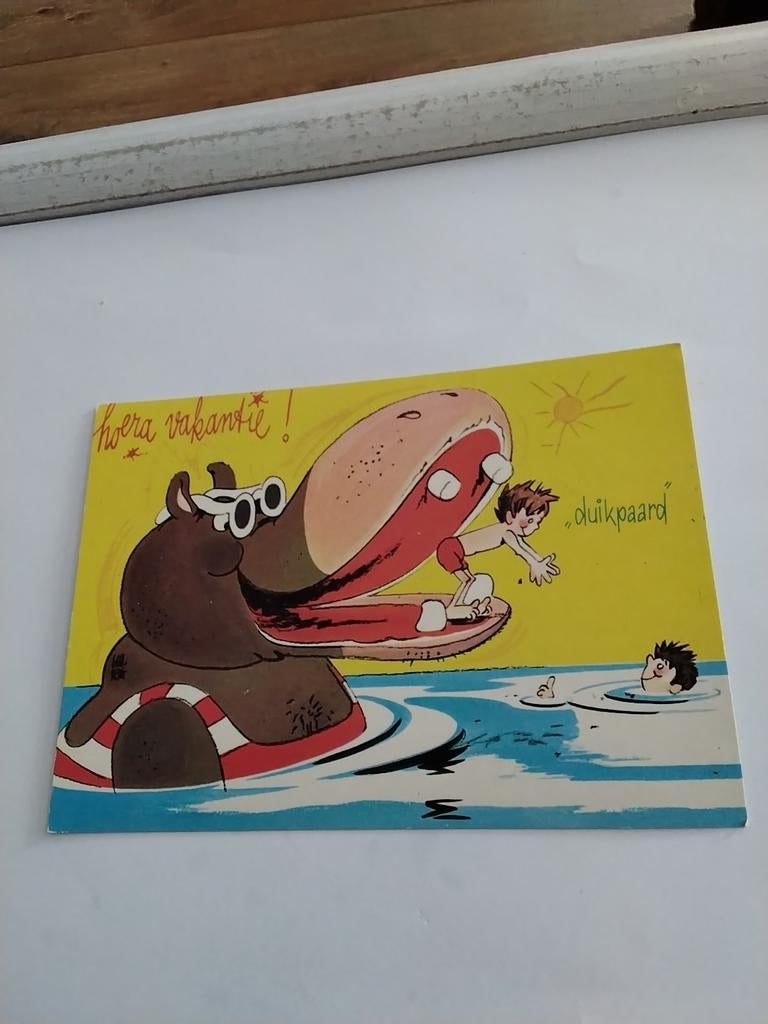 WILL BERG.  HOERA VAKANTIE!   " DUIKPAARD", Ophalen of Verzenden
