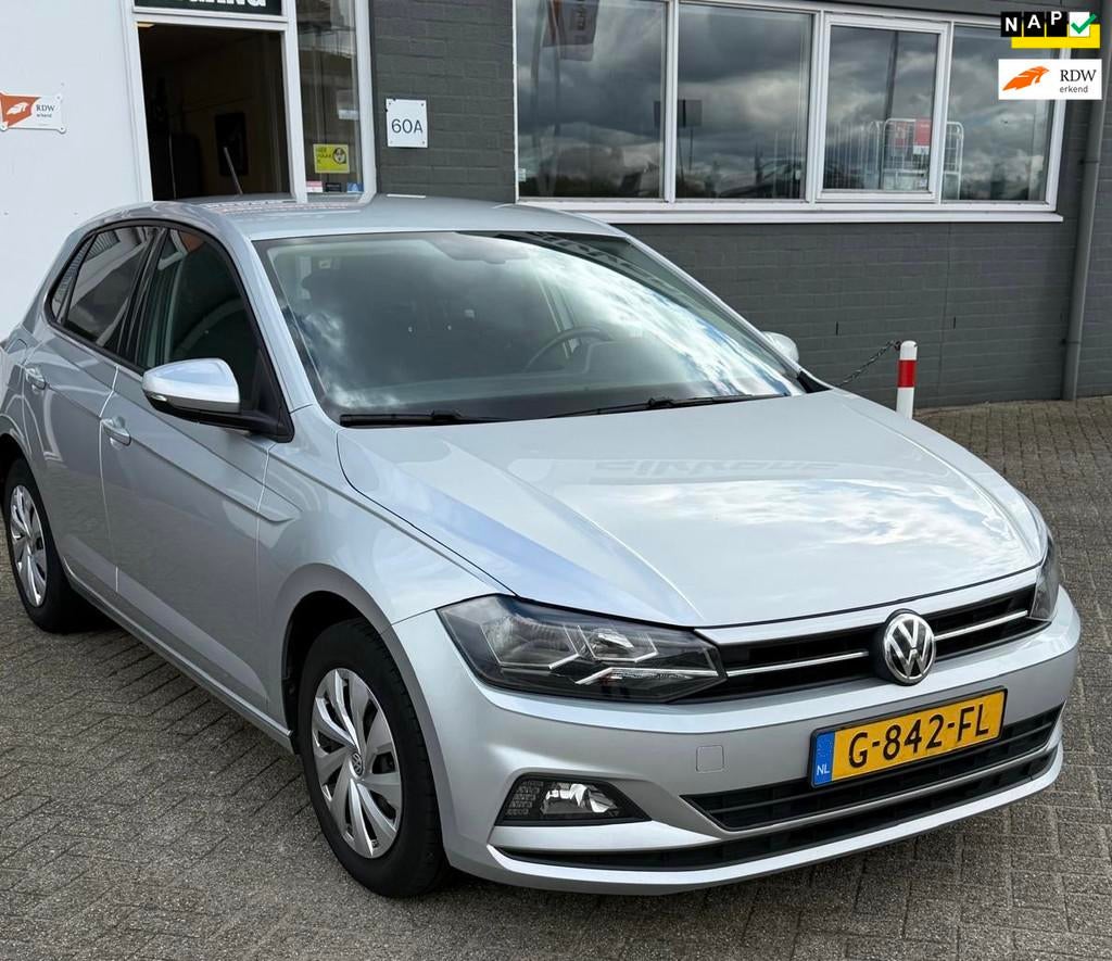 Volkswagen Polo 1.0 MPI Comfortline van 1ste Eigenaar met bl, 1025 kg, Stof, Start-stop-systeem, Origineel Nederlands