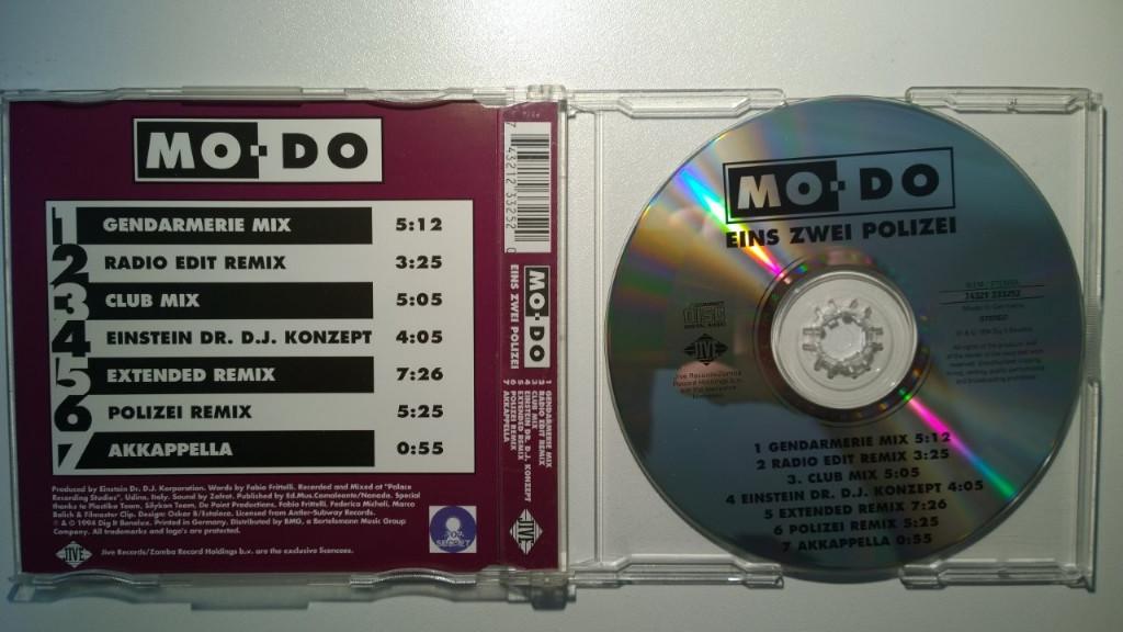 Mo-Do - Eins, Zwei, Polizei, Maxi-single, Dance, Ophalen of Verzenden, Zo goed als nieuw