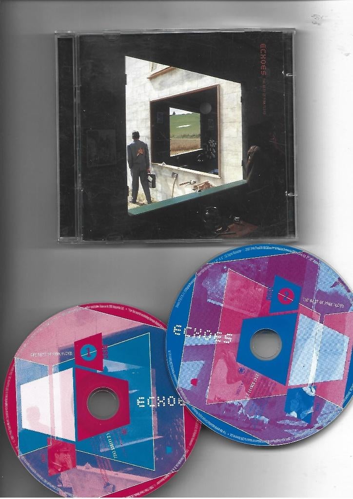 PINK FLOYD 2 CDSET ECHOES -UIT 2001, Ophalen of Verzenden, 1970 - 1979, Zo goed als nieuw