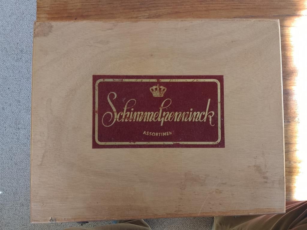 Vintage Schimmelpenninck Sigarenkistje, Antiek en Kunst, Ophalen of Verzenden