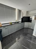 Complete keuken met apparatuur en natuursteen, Ophalen of Verzenden, Zo goed als nieuw, Graniet of Steen